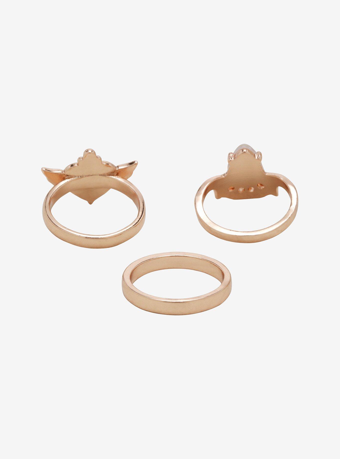 Sailor Moon Crisis Moon Compact Ring Set, , alternate