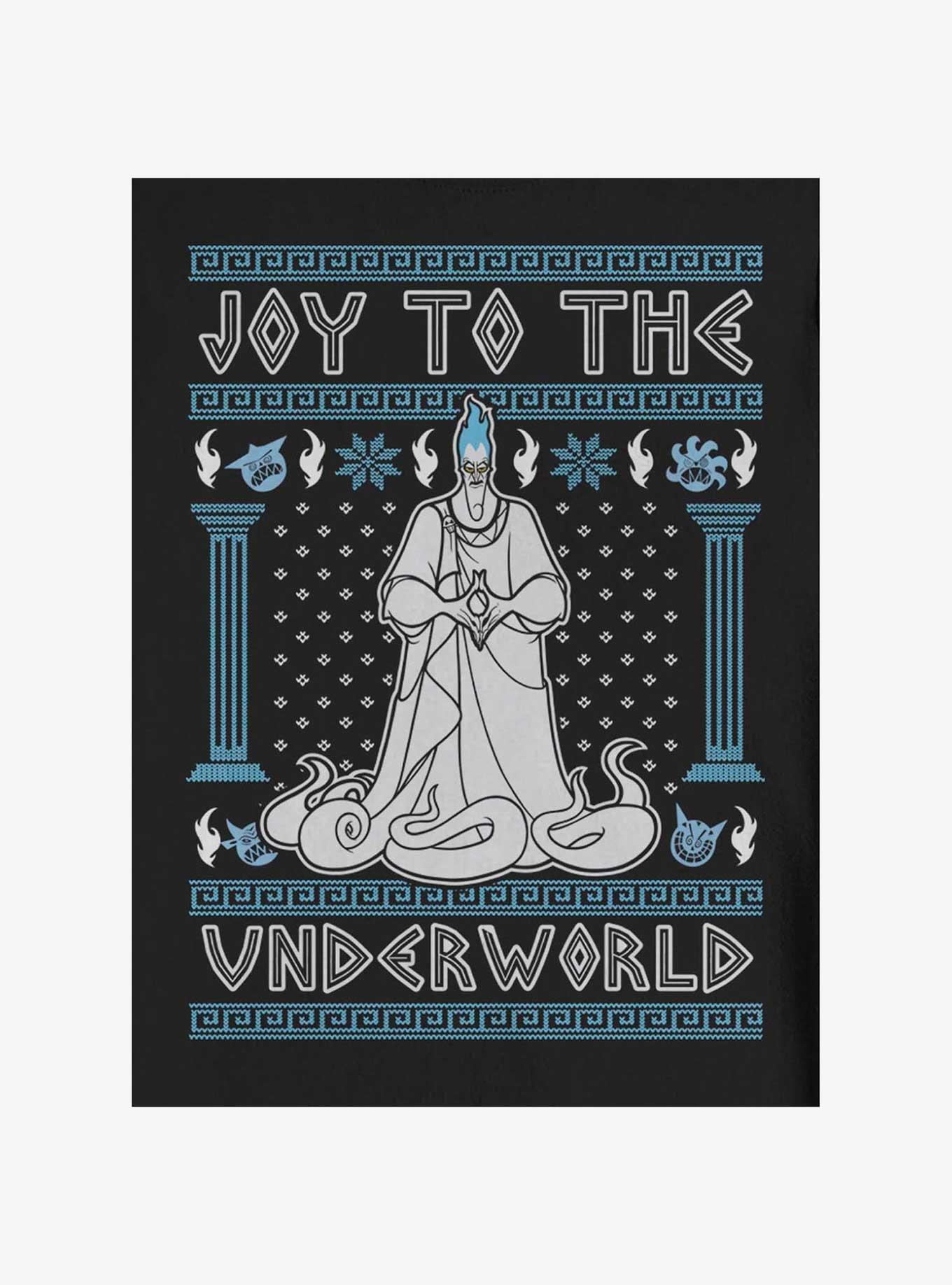 Disney Hercules Hades Joy To The Underworld Ugly Christmas Crew Sweatshirt, , hi-res