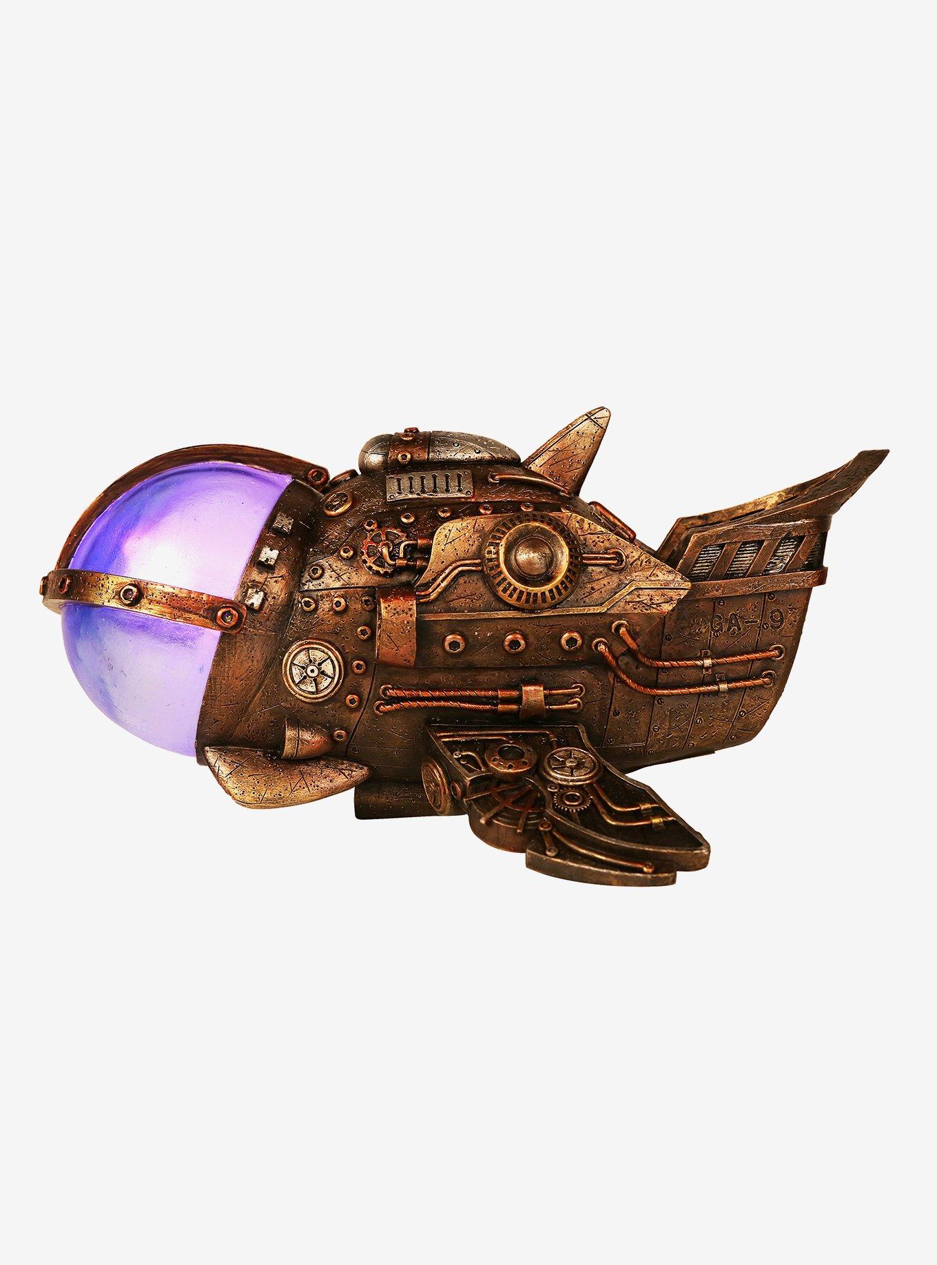 Steampunk Spaceship Statue, , alternate