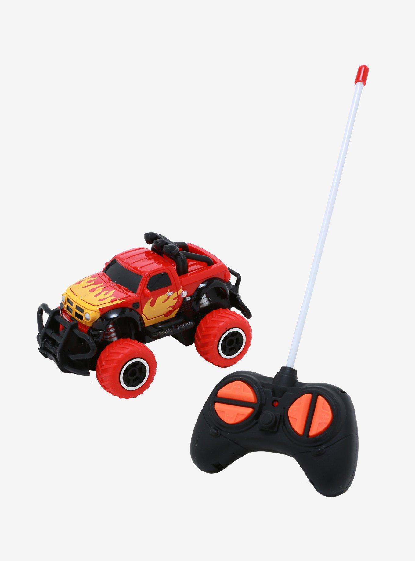 Red & Yellow Remote Control Mini Monster Truck, , alternate