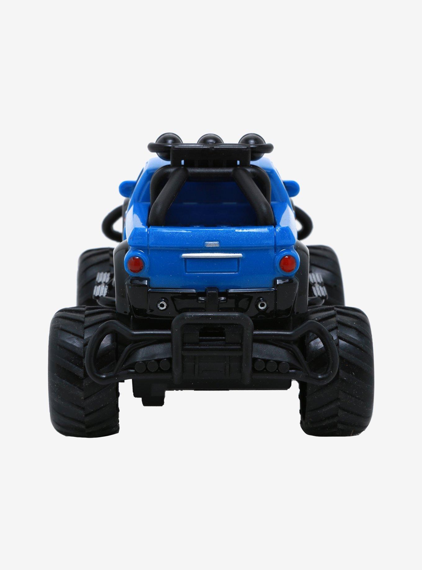 Blue & Red Remote Control Mini Monster Truck, , alternate