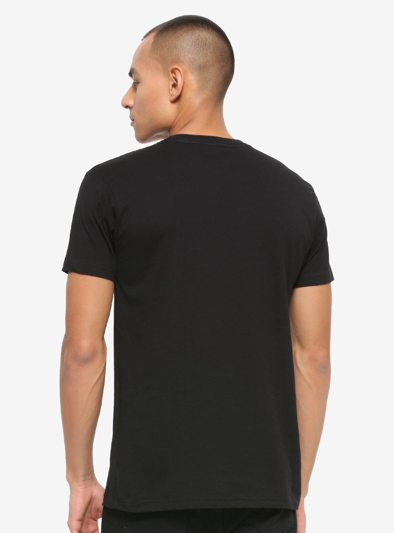 Digimon Characters with Logo T-Shirt, BLUE, alternate