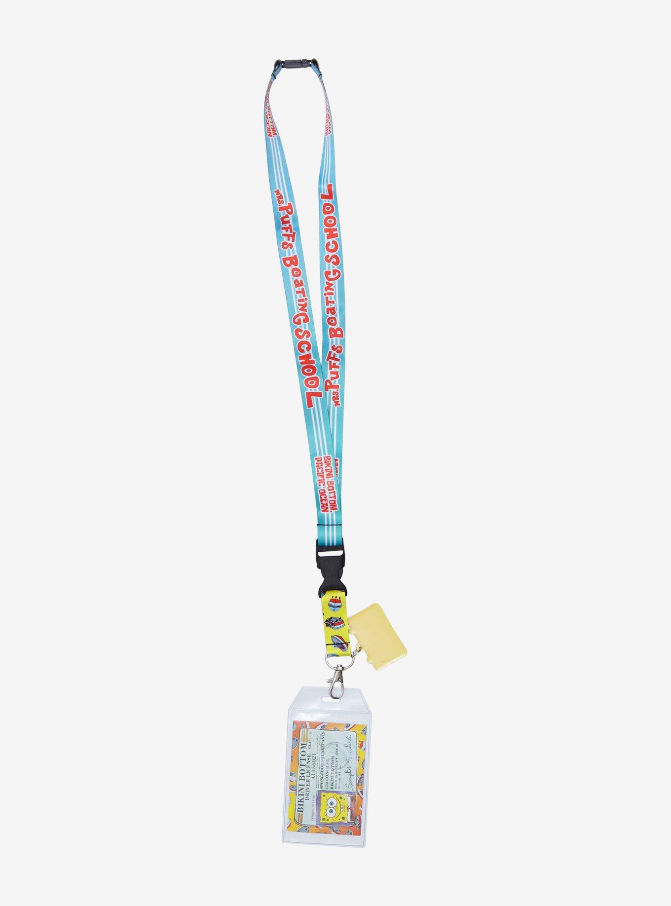 SpongeBob SquarePants Mrs. Puff's Boating School Lanyard - BoxLunch Exclusive, , alternate