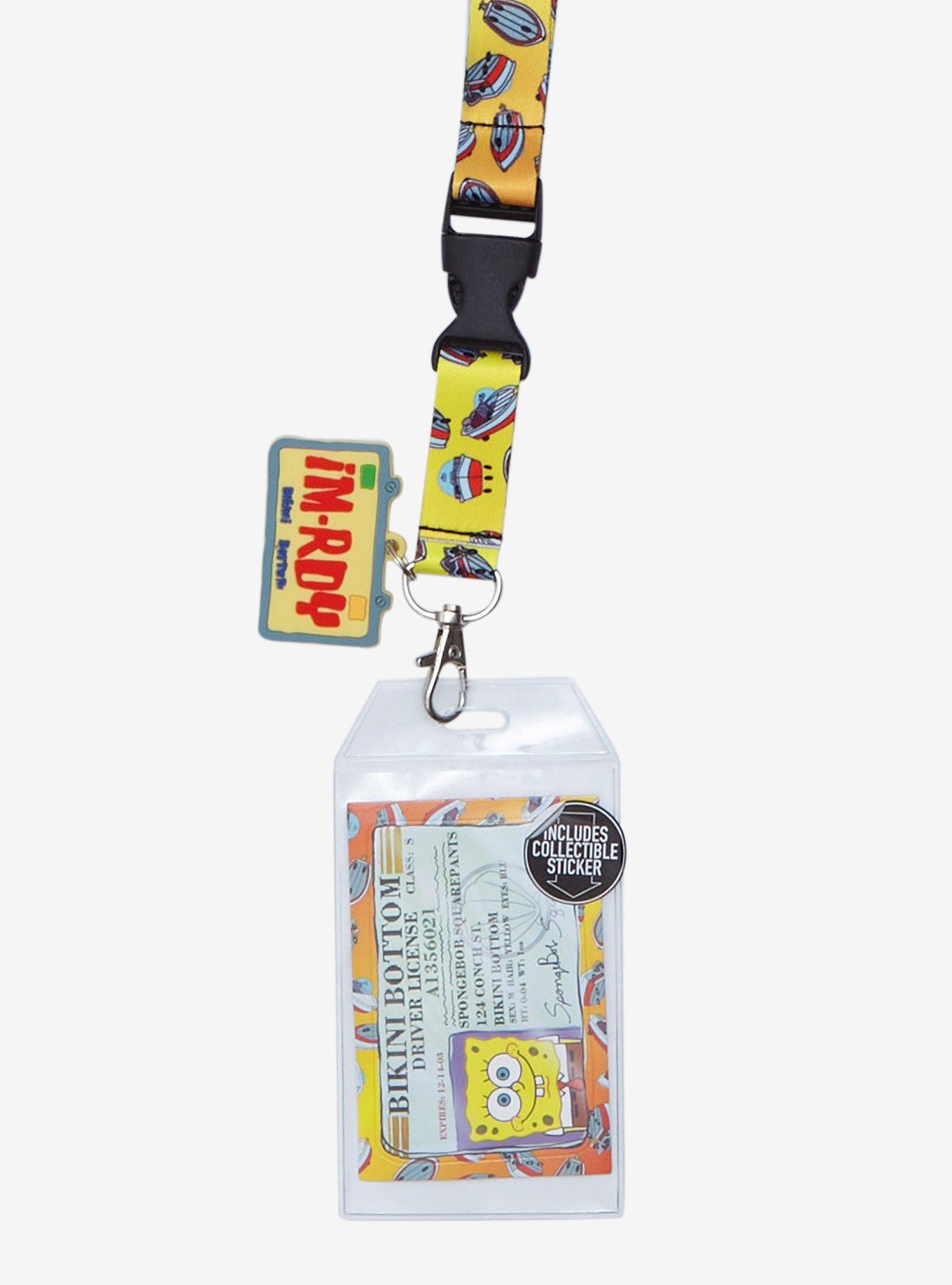 SpongeBob SquarePants Mrs. Puff's Boating School Lanyard - BoxLunch Exclusive, , alternate