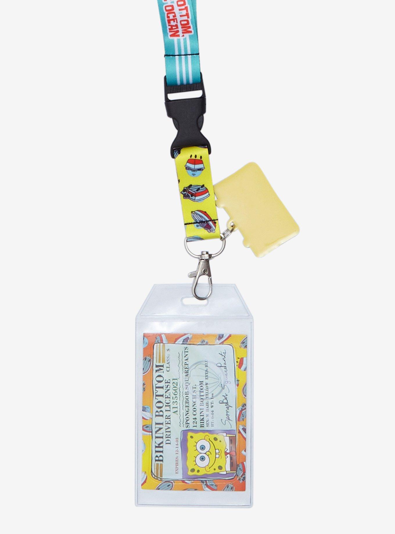 SpongeBob SquarePants Mrs. Puff's Boating School Lanyard - BoxLunch Exclusive, , alternate