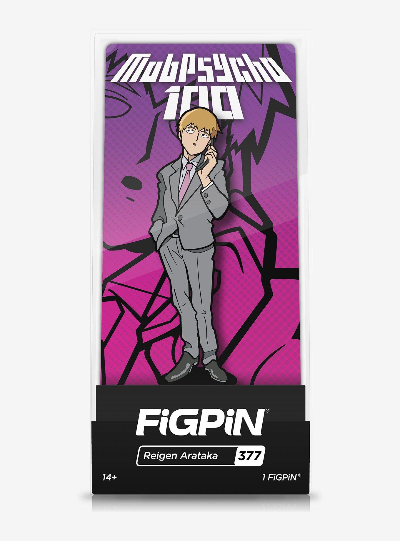 FiGPiN Mob Psycho 100 Reigen Arataka Collectible Enamel Pin, , alternate