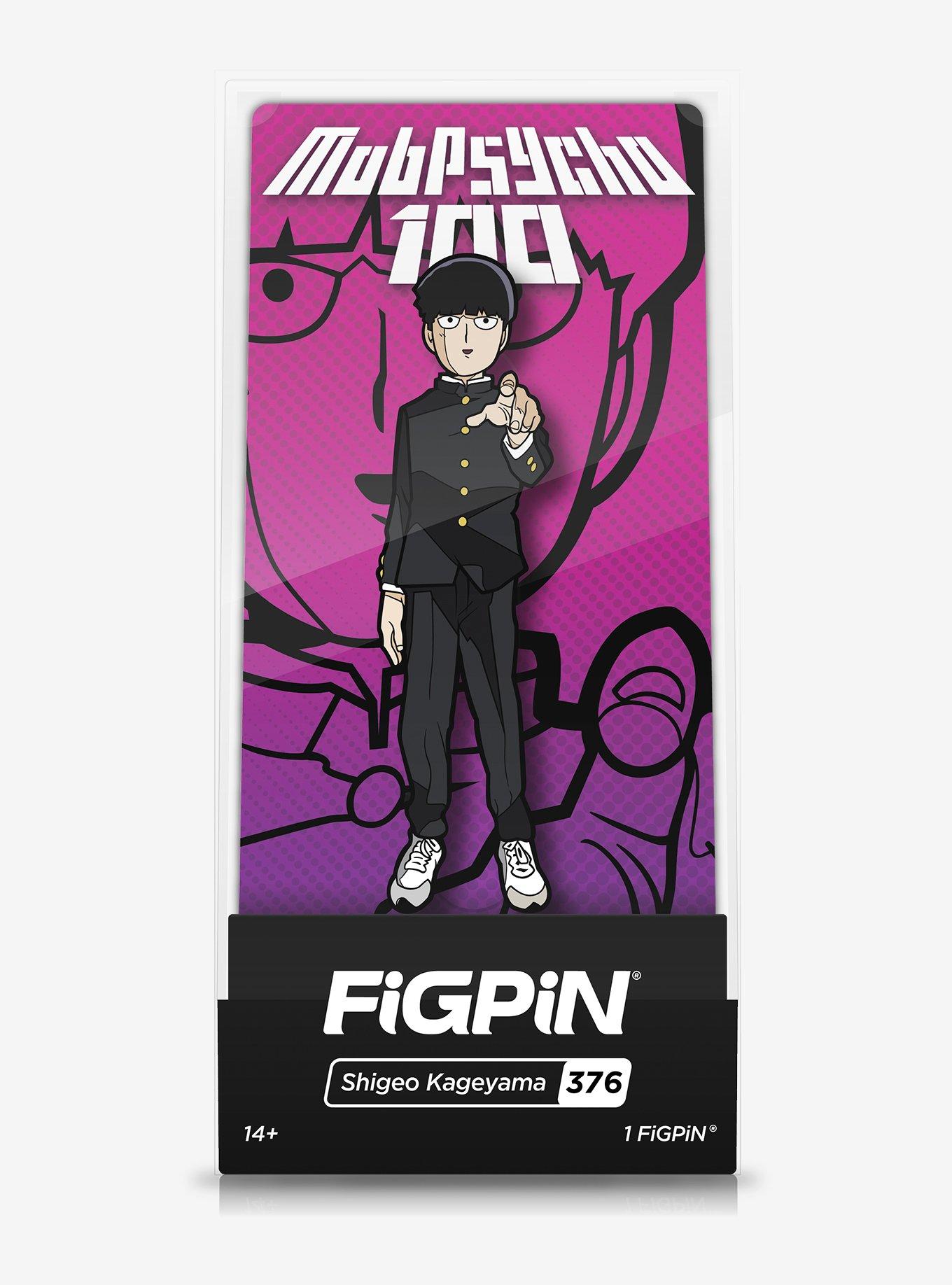 FiGPiN Mob Psycho 100 Shigeo Kageyama Collectible Enamel Pin, , alternate