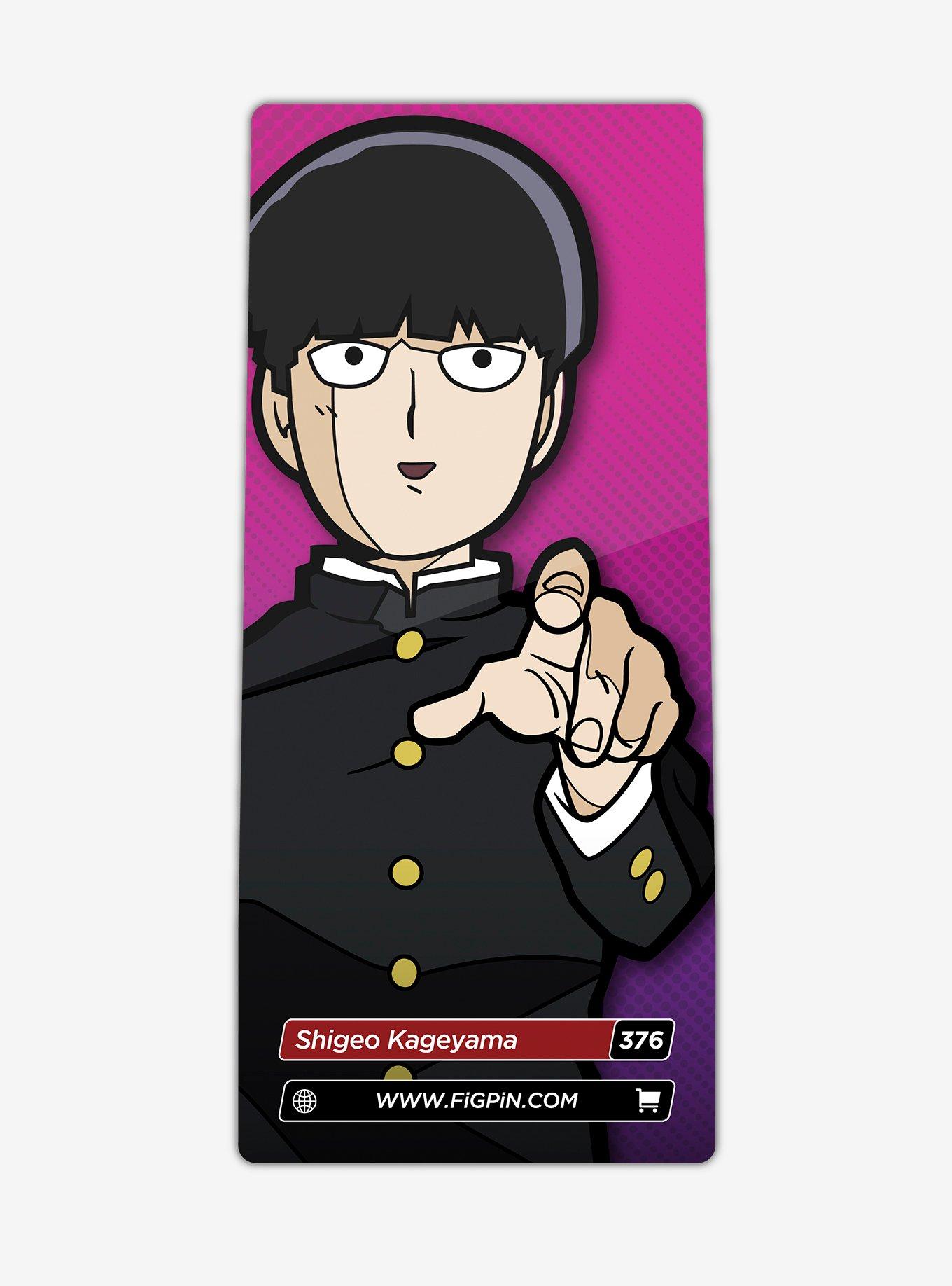 FiGPiN Mob Psycho 100 Shigeo Kageyama Collectible Enamel Pin, , alternate