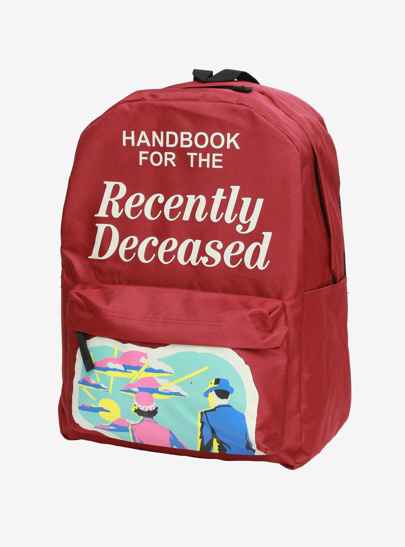 Beetlejuice Handbook For The Recently Deceased Backpack, , alternate