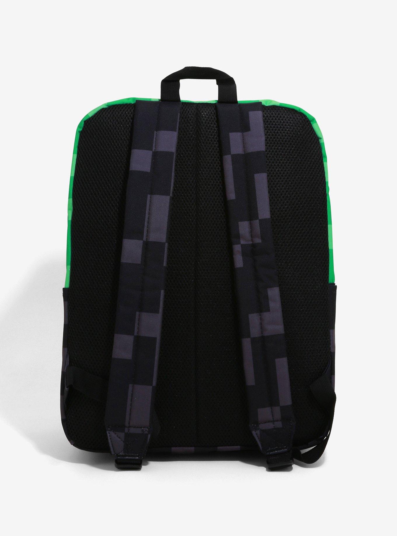 Minecraft Creeper Backpack, , alternate