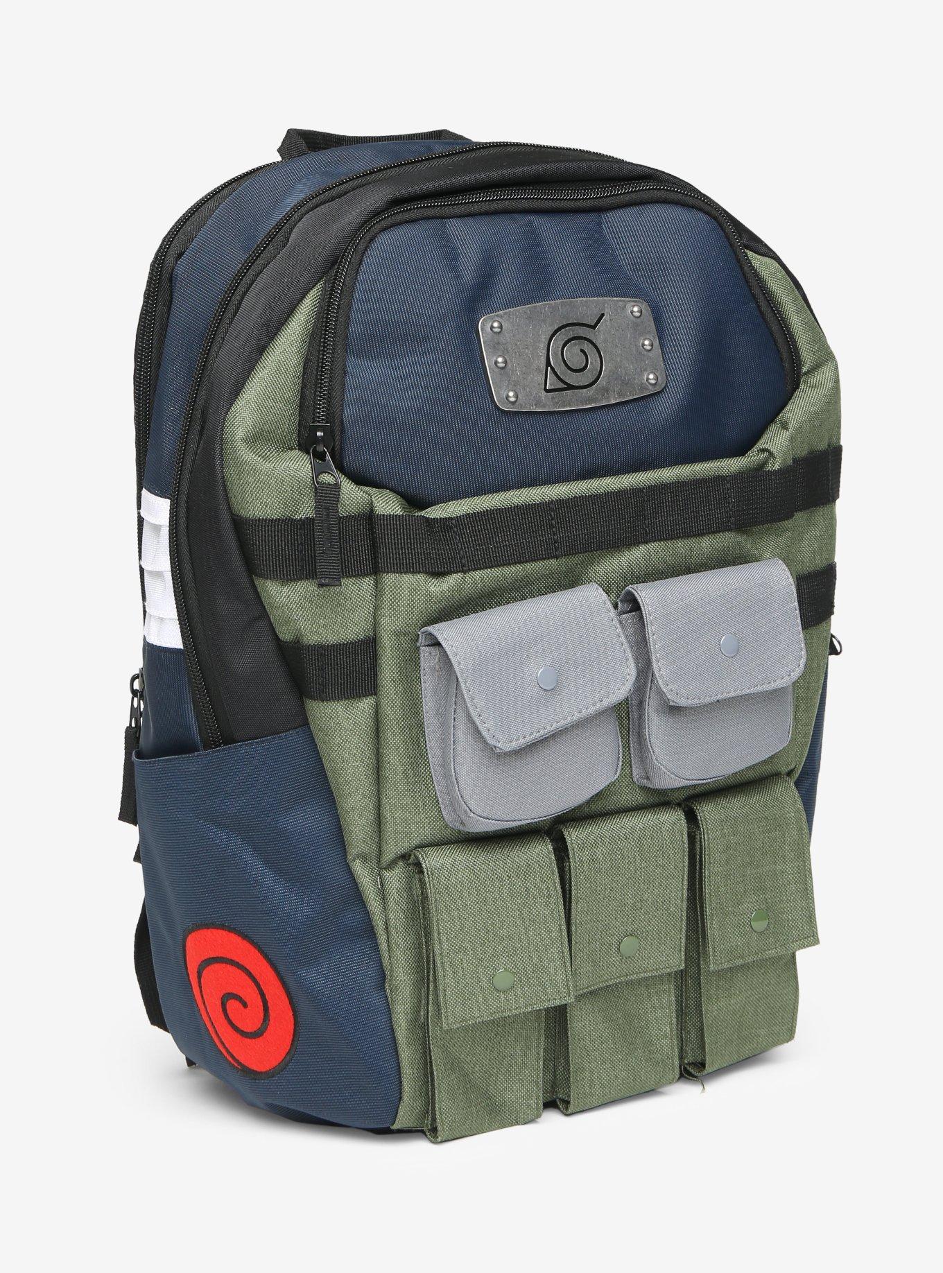 Naruto Shippuden Kakashi Built-Up Backpack, Hot Topic