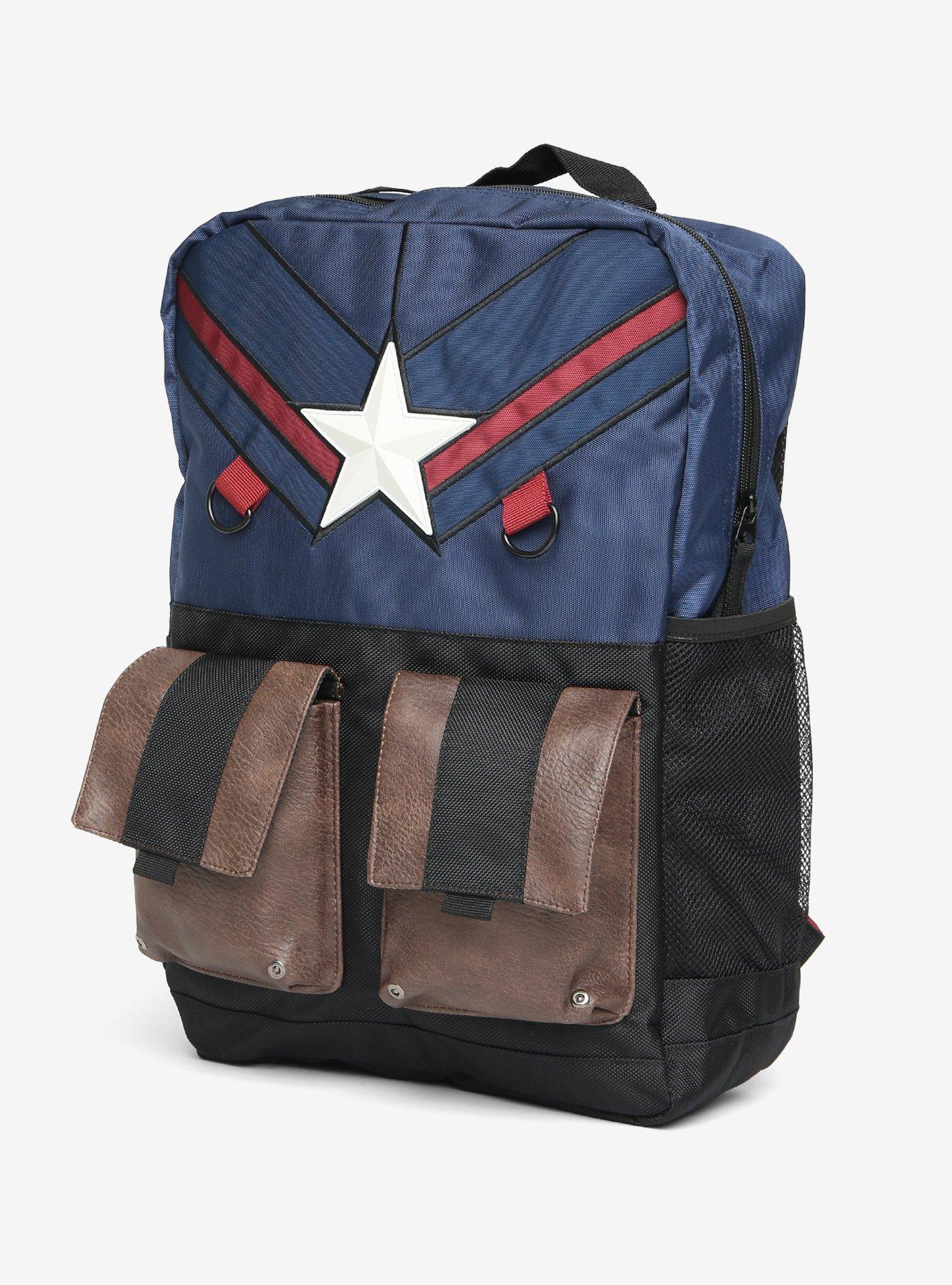 Marvel Captain America Built-Up Backpack, , alternate
