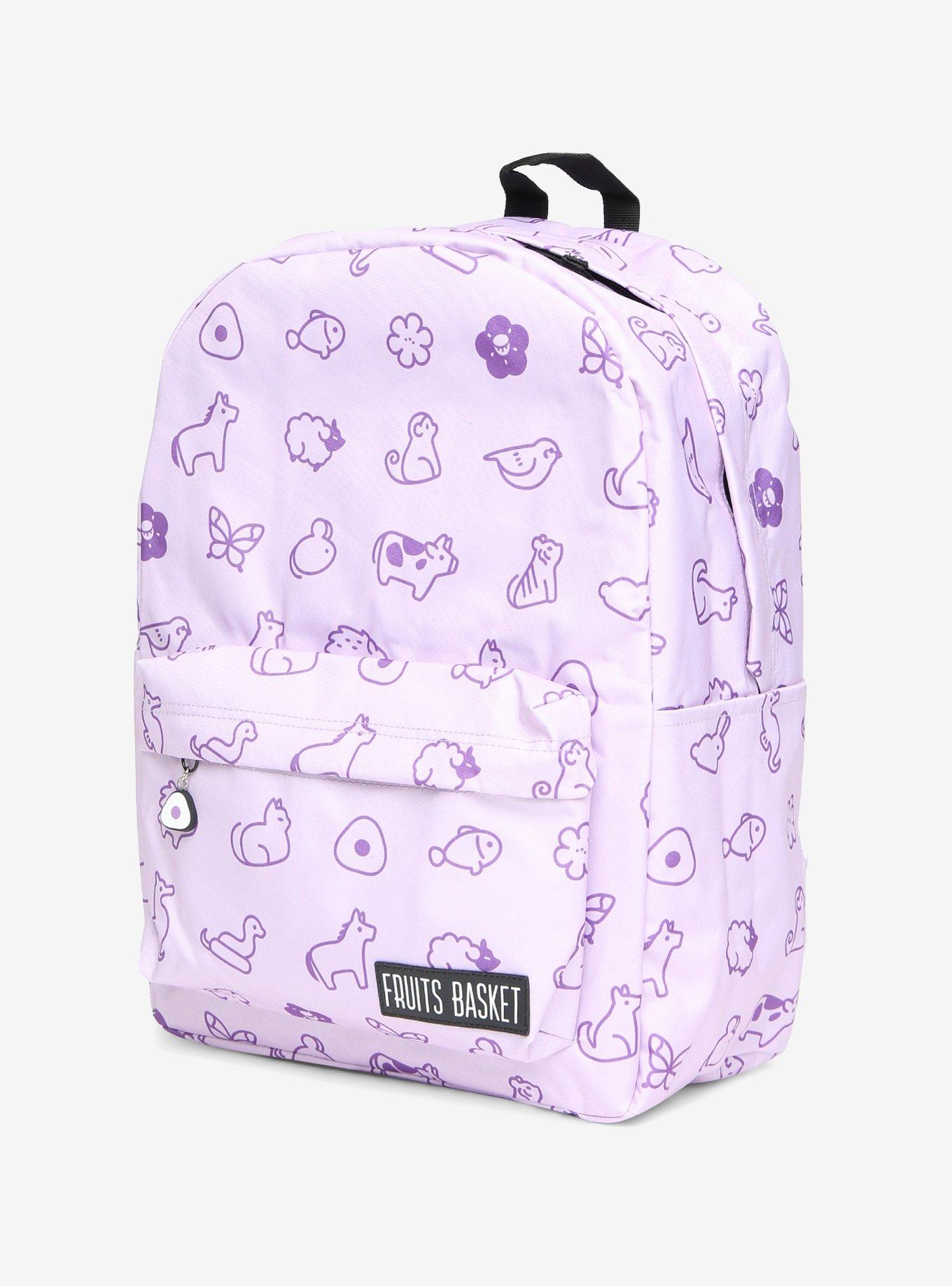 Fruits Basket Animal Icons Backpack, , alternate