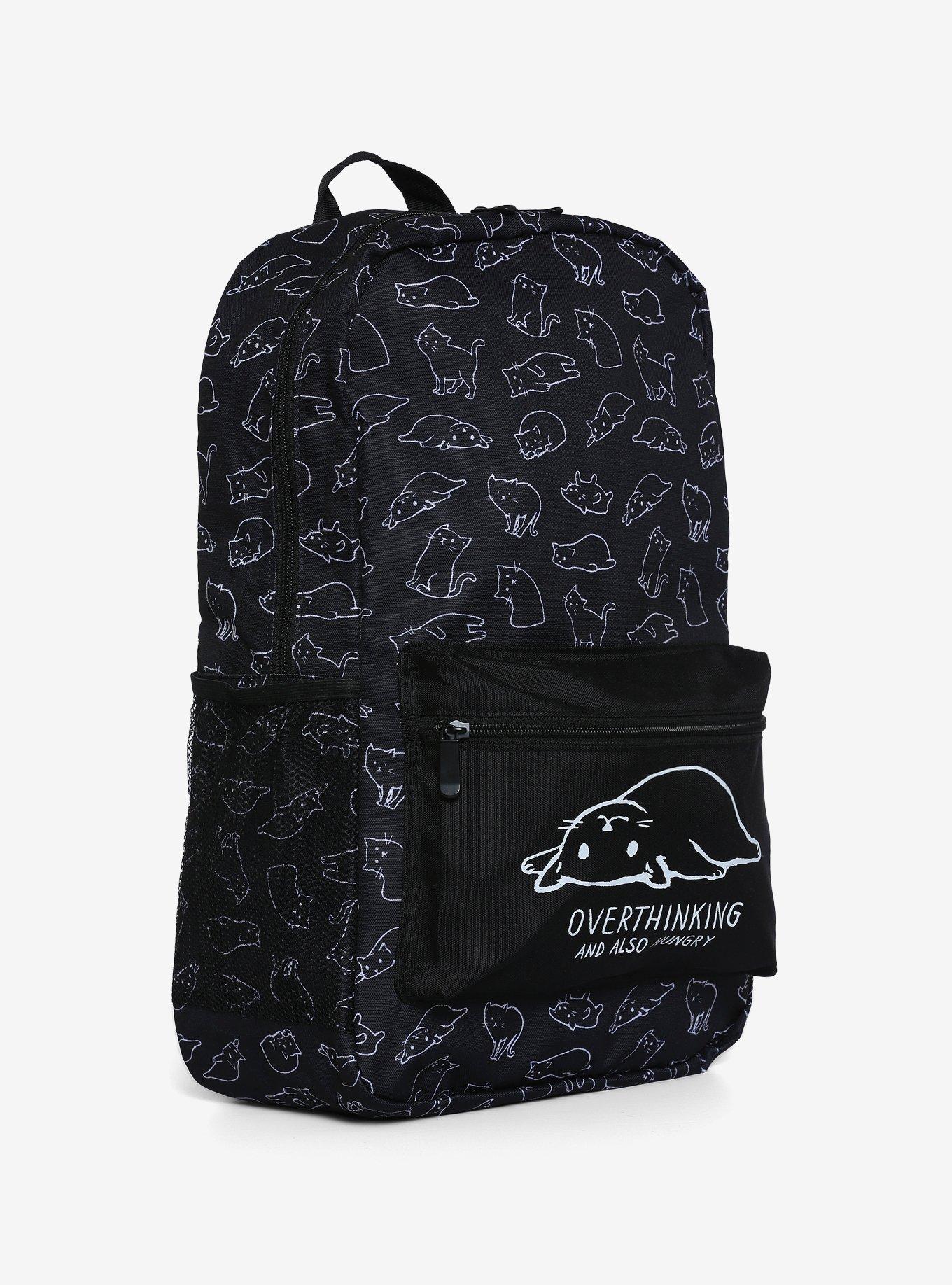 Overthinking Cat Backpack, , alternate