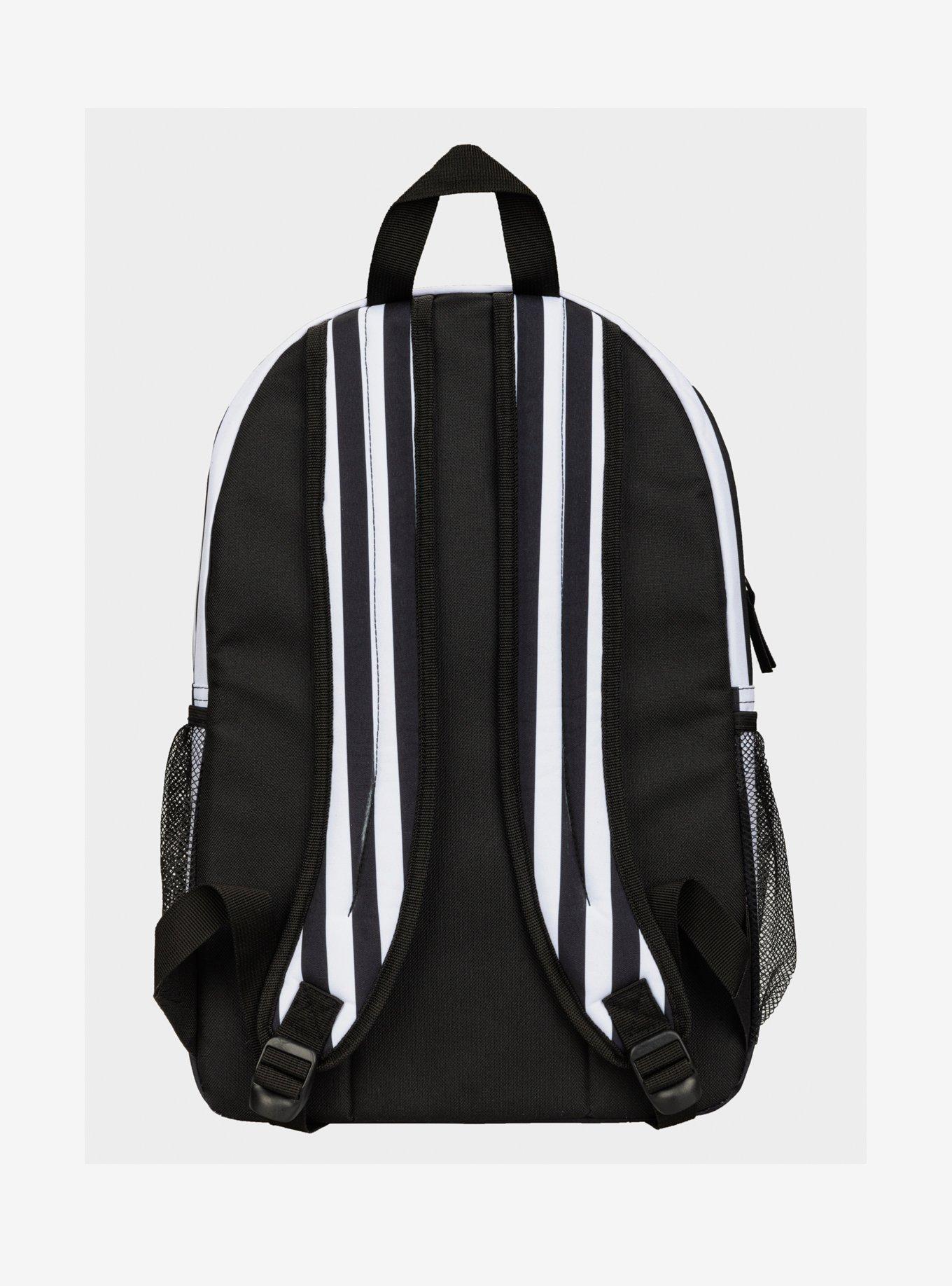 Stay Weird Striped Backpack, , alternate