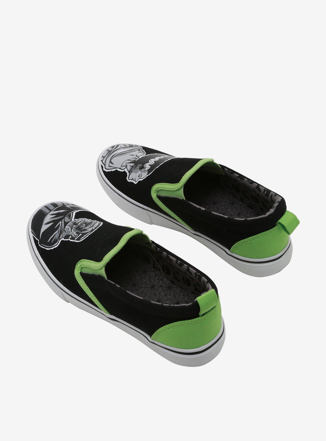 Universal Monsters Bride Of Frankenstein Slip-On Sneakers, MULTI, alternate