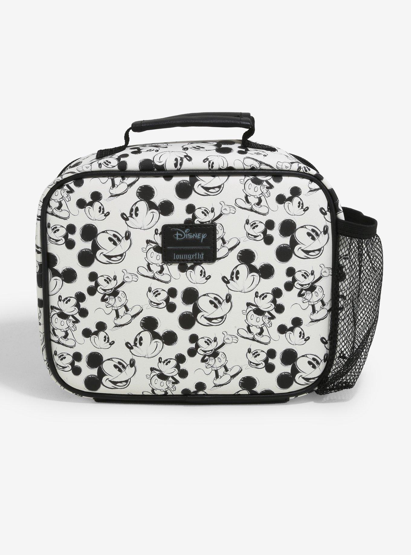 Loungefly Disney Mickey Mouse Sketch Lunch Bag, , alternate