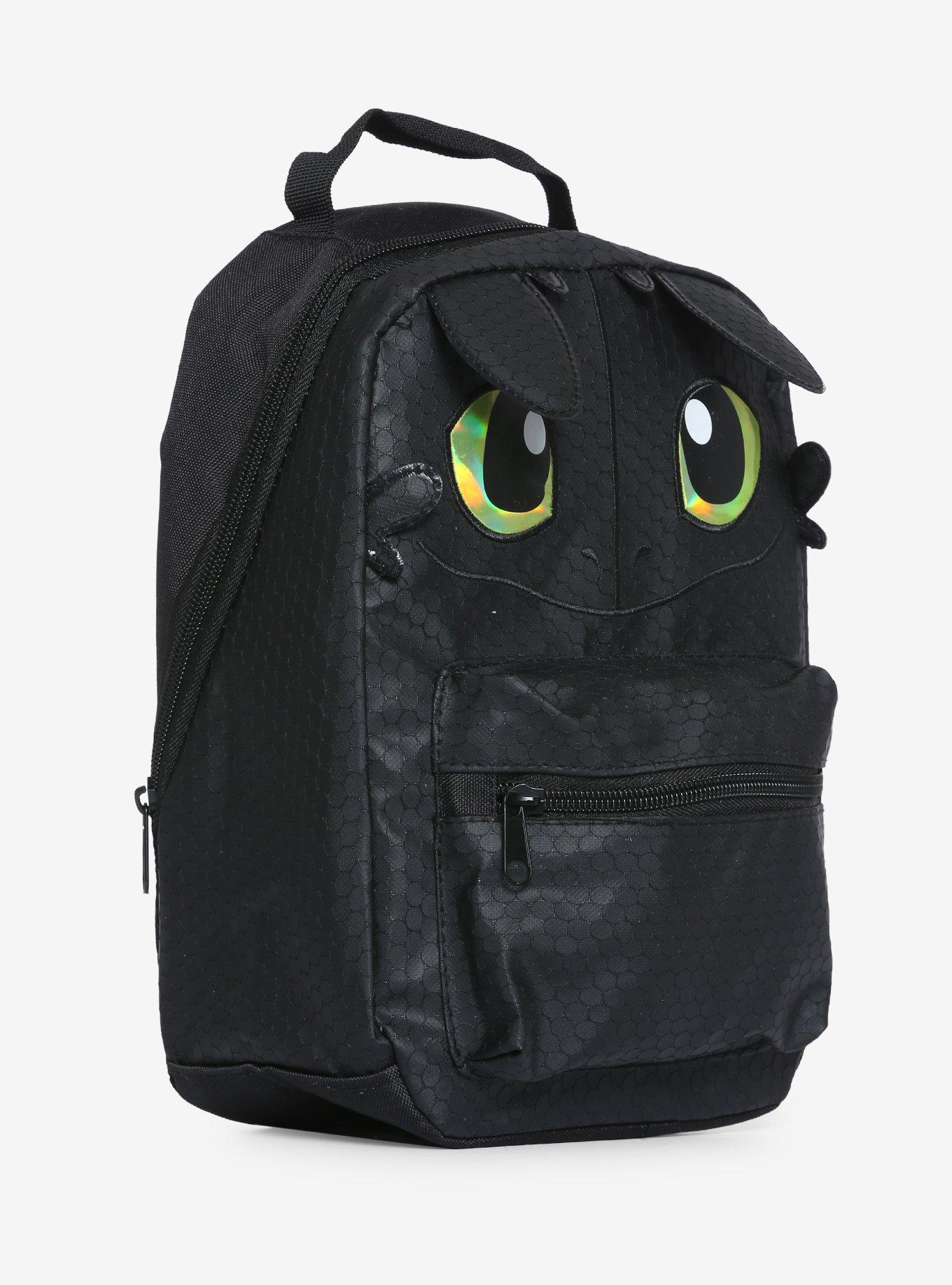 How To Train Your Dragon Toothless Figural Lunch Bag, , alternate