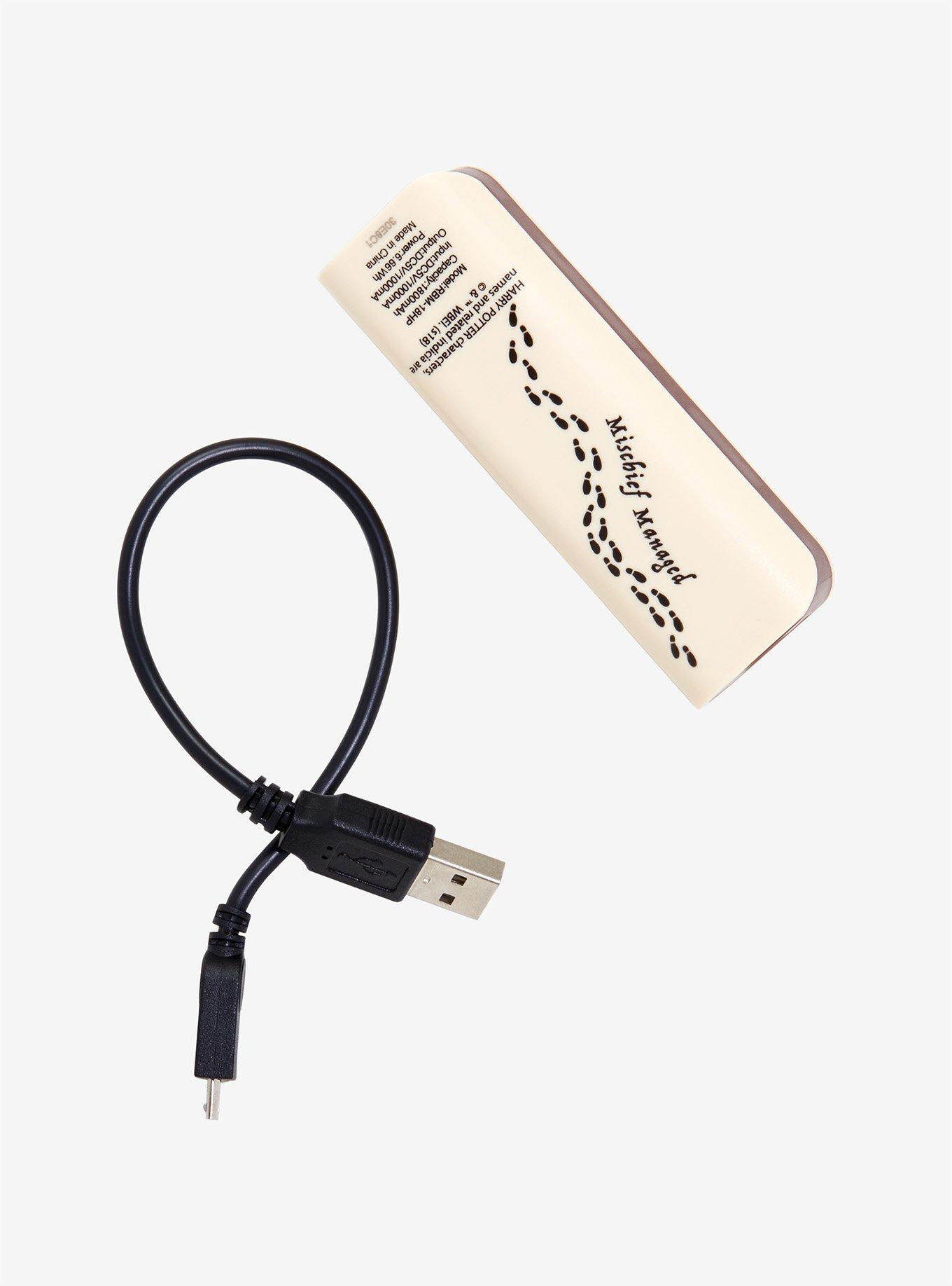 Harry Potter Marauder's Map Portable Charger, , alternate