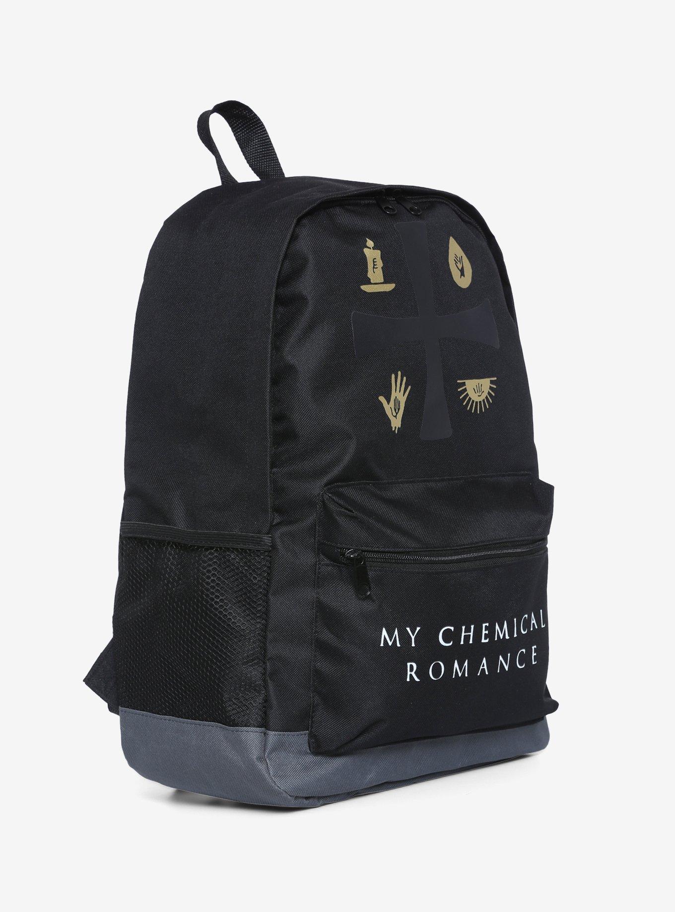 My Chemical Romance Icons & Logo Backpack, , alternate