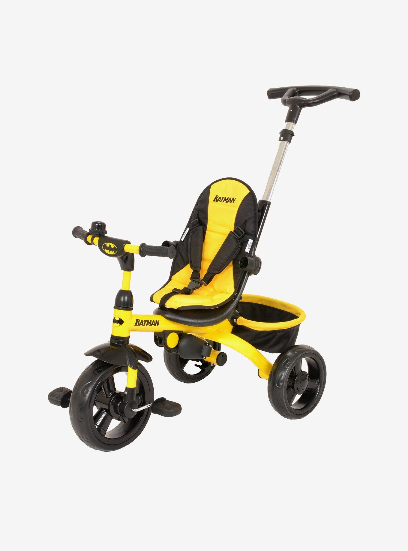 KidsEmbrace DC Comics Batman 4-in-1 Push and Ride Stroller Tricycle , , alternate