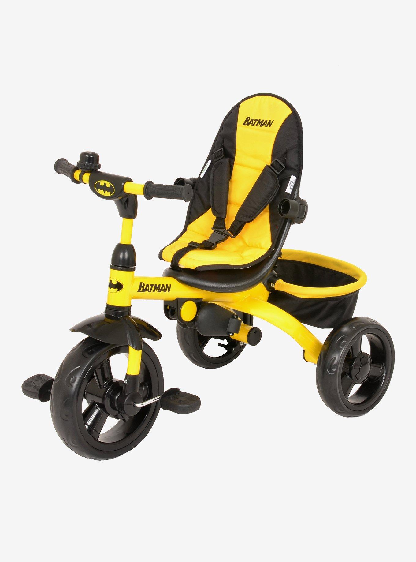 KidsEmbrace DC Comics Batman 4-in-1 Push and Ride Stroller Tricycle , , alternate