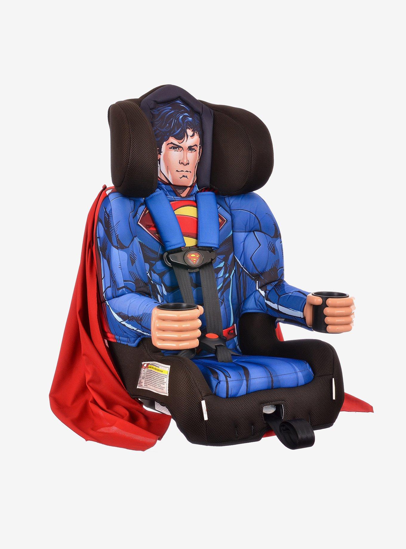 KidsEmbrace DC Comics Superman Combination Harness Booster Car Seat, , alternate