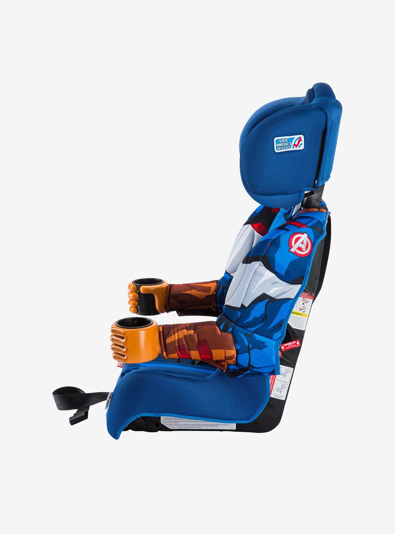 KidsEmbrace Marvel Avengers Captain America Combination Harness Booster Car Seat, , alternate