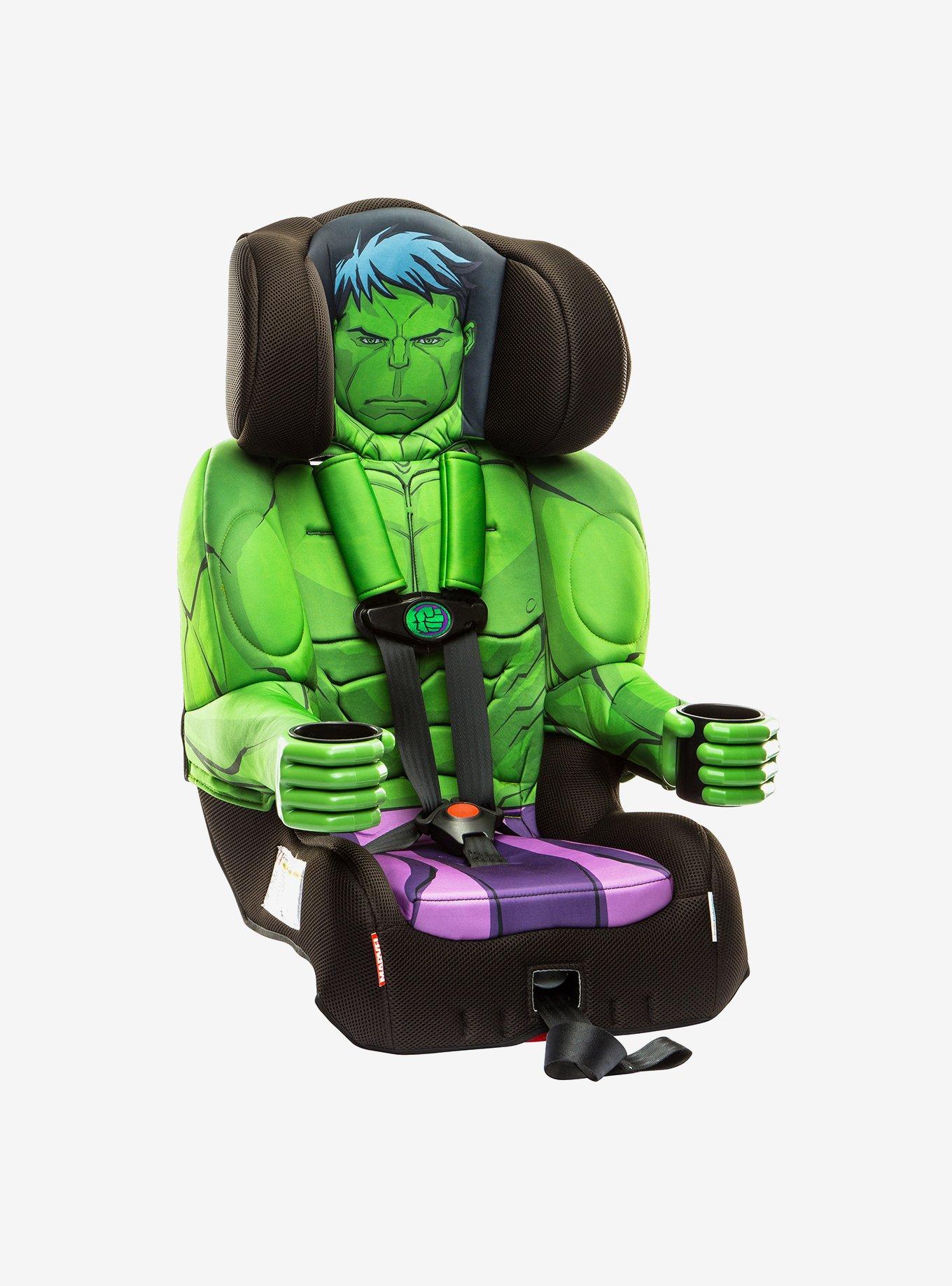 KidsEmbrace Marvel Avengers Incredible Hulk Combination Harness Booster Car Seat, , alternate