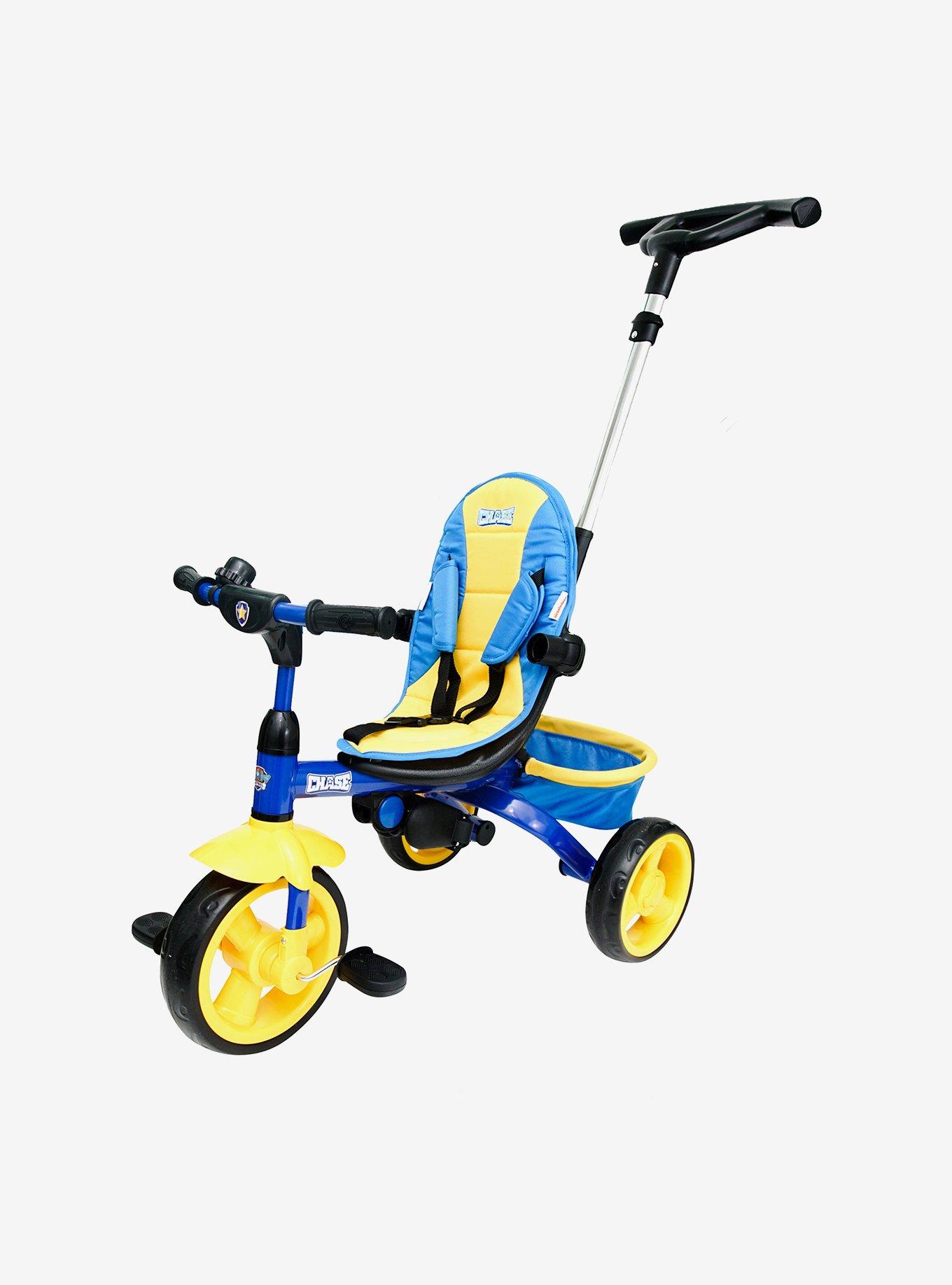 KidsEmbrace Nickelodeon Paw Patrol Chase 4-in-1 Push and Ride Stroller Tricycle , , alternate