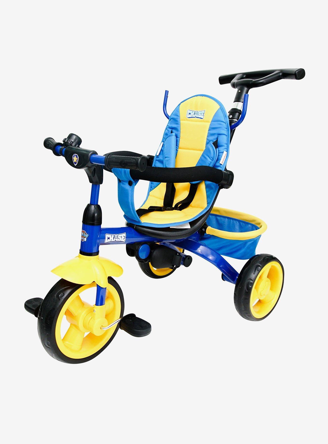 KidsEmbrace Nickelodeon Paw Patrol Chase 4-in-1 Push and Ride Stroller Tricycle , , alternate