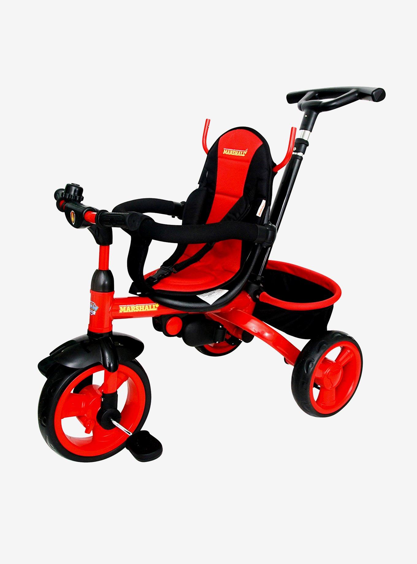 KidsEmbrace Nickelodeon Paw Patrol Marshall 4-in-1 Push and Ride Stroller Tricycle , , alternate