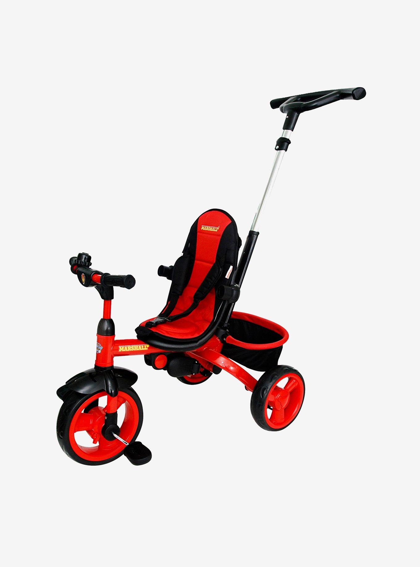 KidsEmbrace Nickelodeon Paw Patrol Marshall 4-in-1 Push and Ride Stroller Tricycle , , alternate