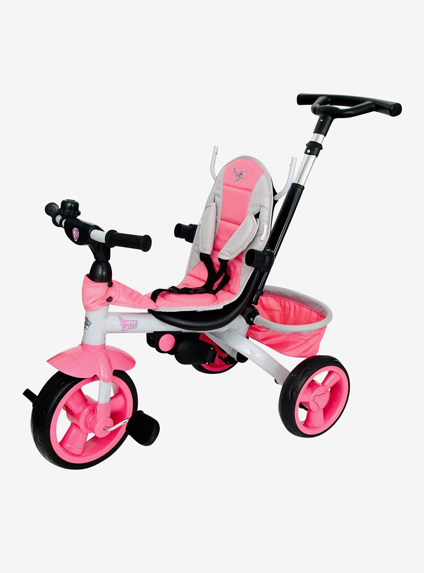 KidsEmbrace Nickelodeon Paw Patrol Skye 4-in-1 Push and Ride Stroller Tricycle , , alternate