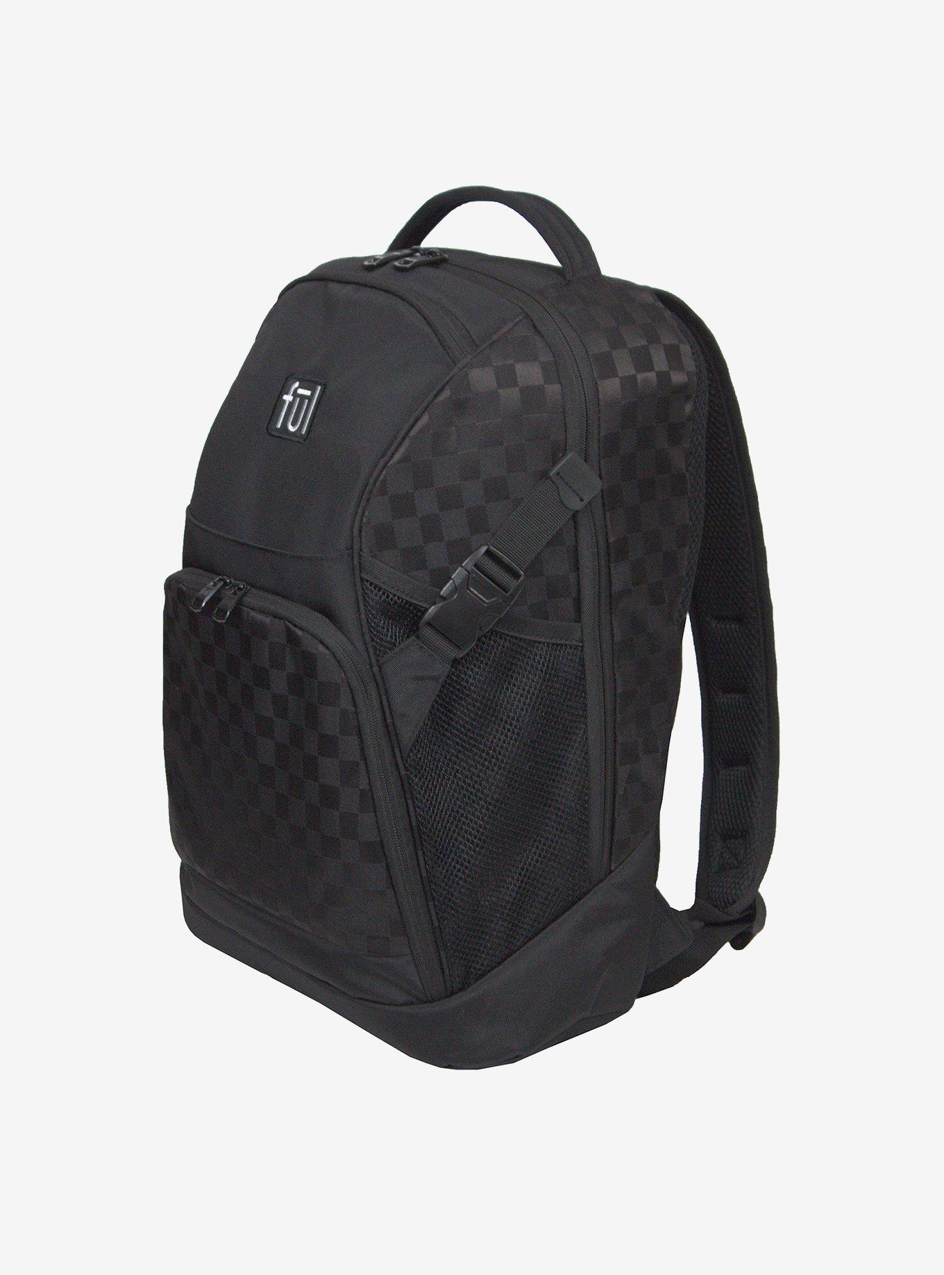 FUL Marlon Black Laptop Backpack, , alternate