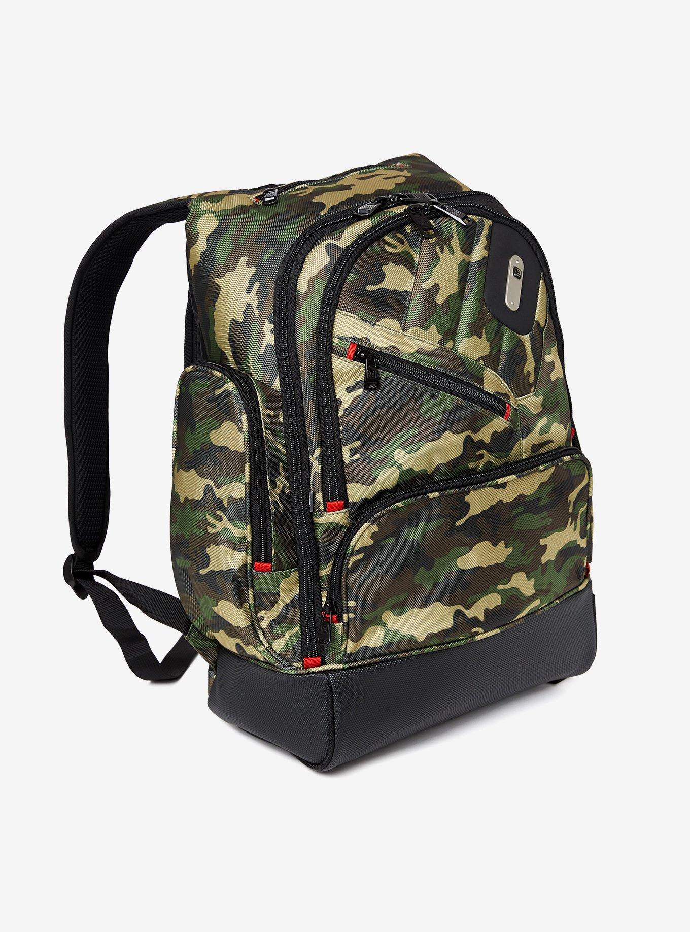 FUL Refugee Camo Laptop Backpack, , alternate