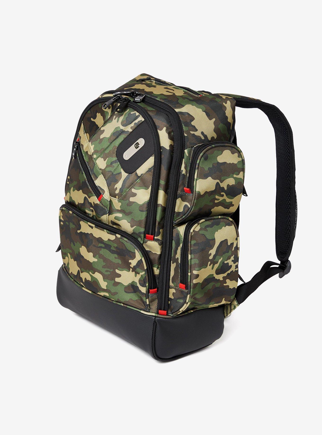 FUL Refugee Camo Laptop Backpack, , alternate