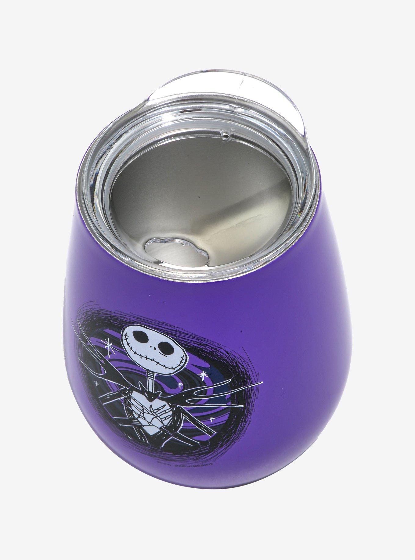 The Nightmare Before Christmas Jack Stainless Steel Wine Tumbler With Lid, , alternate
