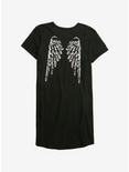 Supernatural Winchester Bros. T-Shirt Dress, BLACK, alternate