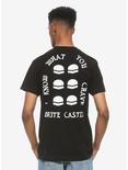 White Castle I Know What You Crave T-Shirt, BLACK, alternate
