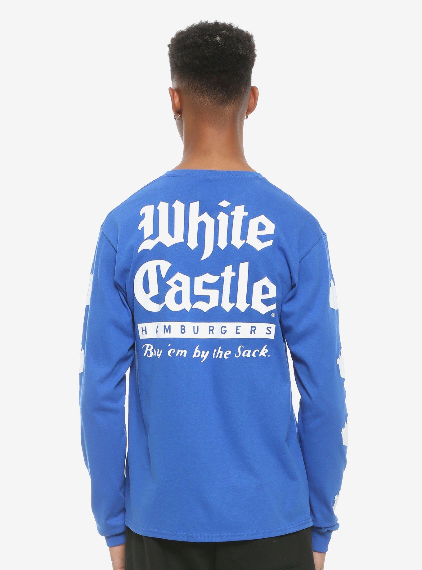 White Castle Logo Long-Sleeve T-Shirt, BLUE, alternate