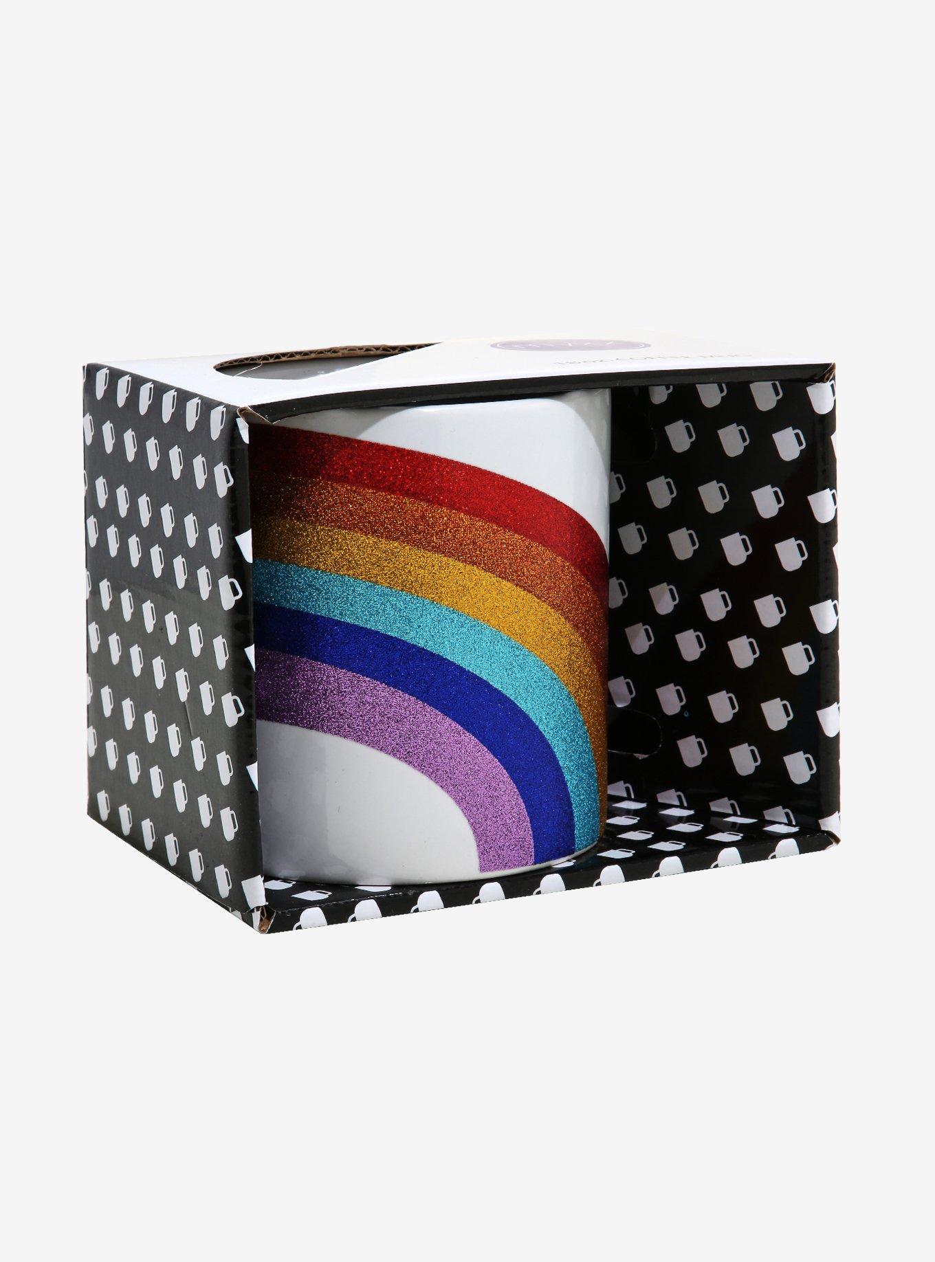 Glitter Rainbow Mug, , alternate