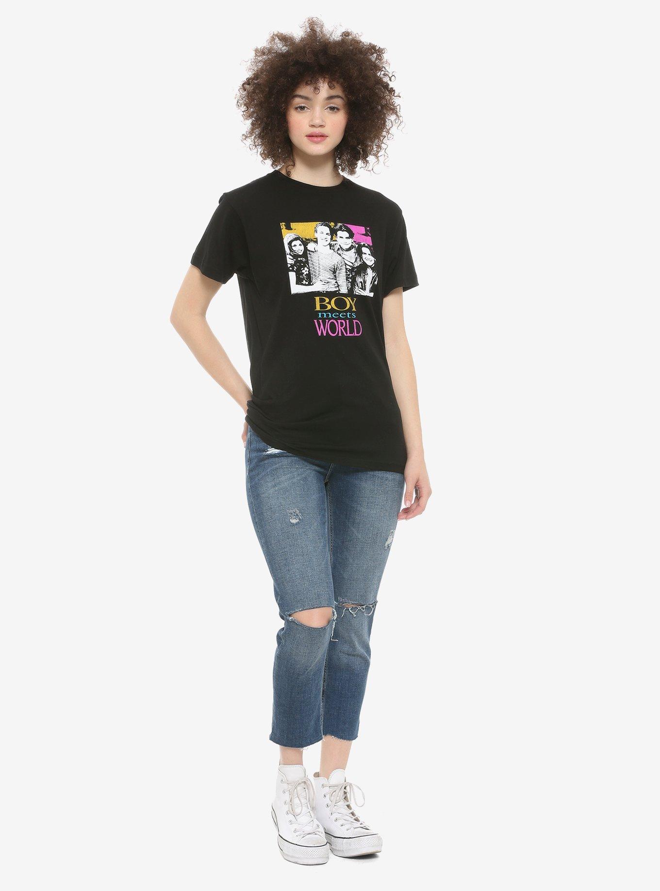 Boy Meets World Group Girls T-Shirt, MULTI, alternate