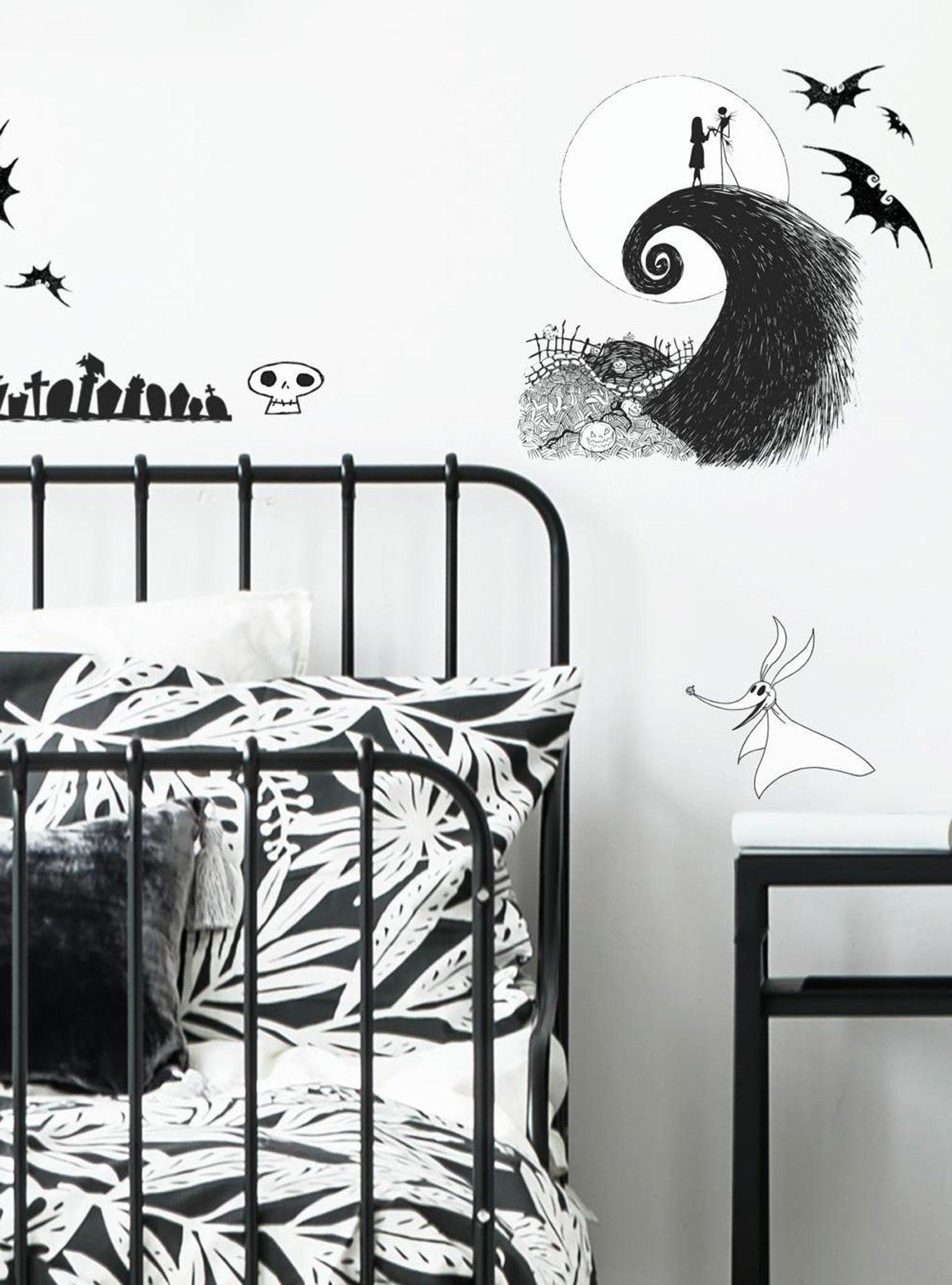 The Nightmare Before Christmas Jack And Sally Peel And Stick Wall Decals, , hi-res