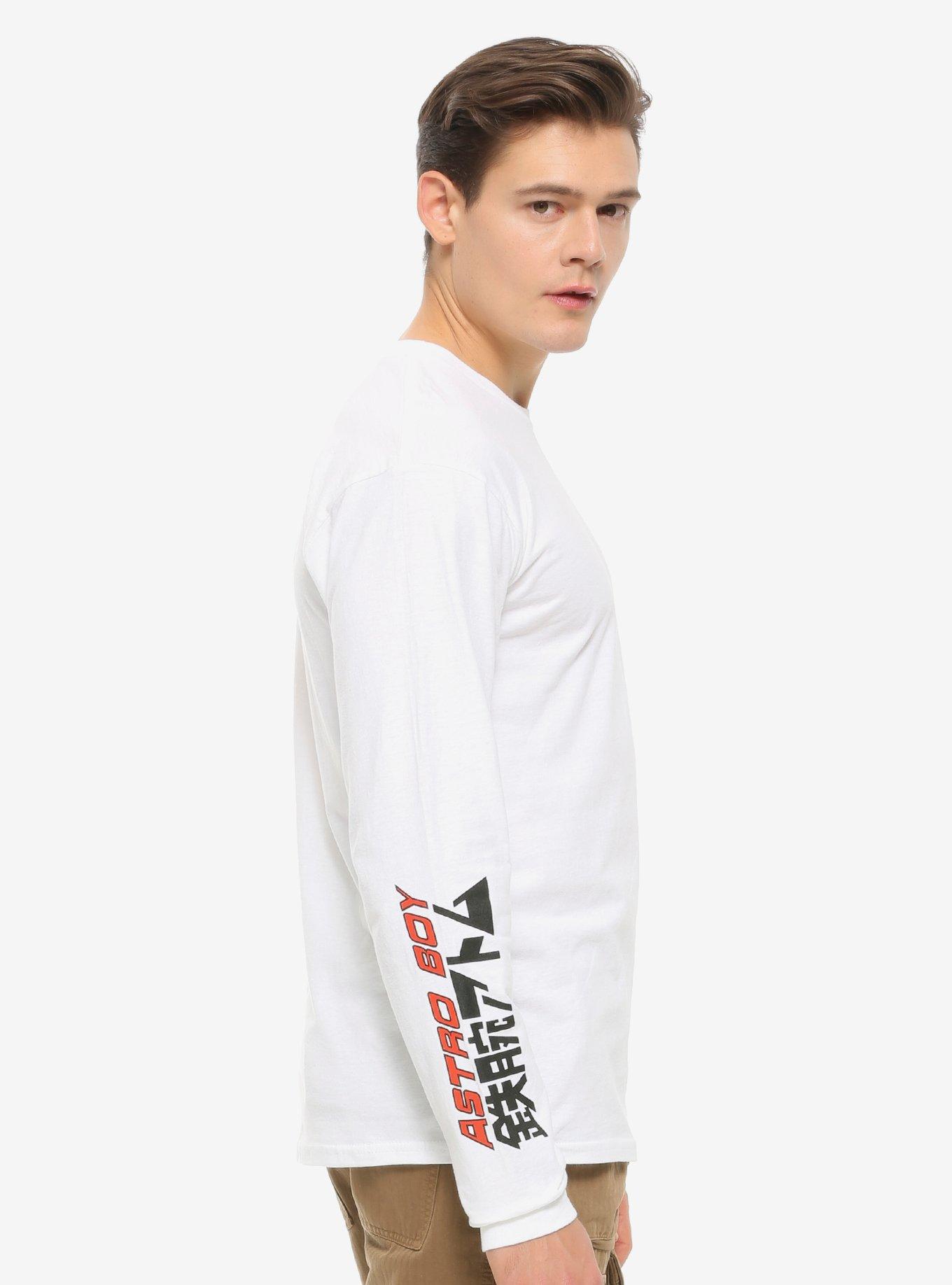 Astro Boy Poses Long Sleeve T-Shirt - BoxLunch Exclusive, BLACK, alternate