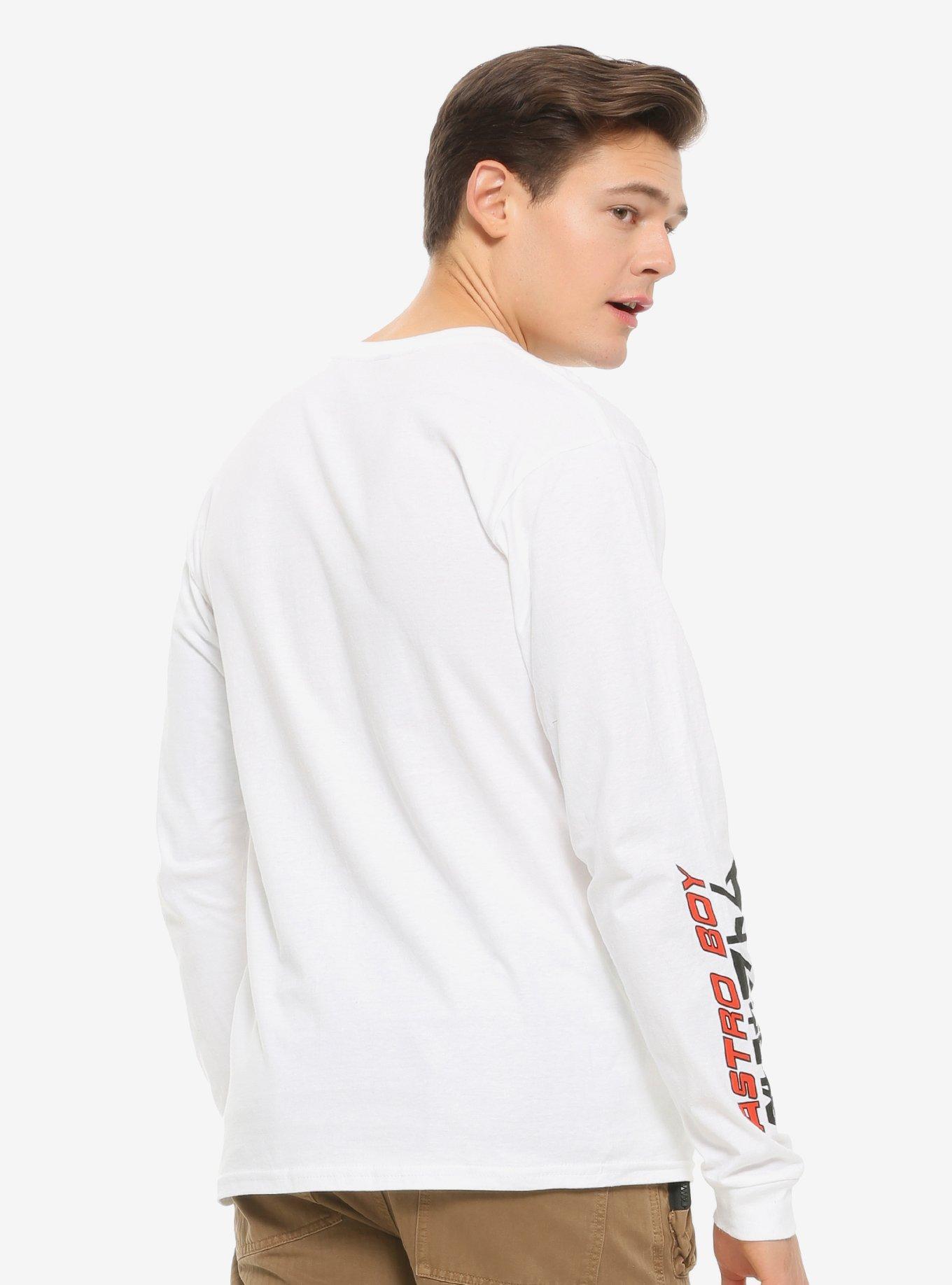 Astro Boy Poses Long Sleeve T-Shirt - BoxLunch Exclusive, BLACK, alternate