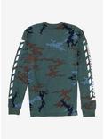Jurassic Park Containment Division Camo Long Sleeve T-Shirt - BoxLunch Exclusive, WHITE, alternate