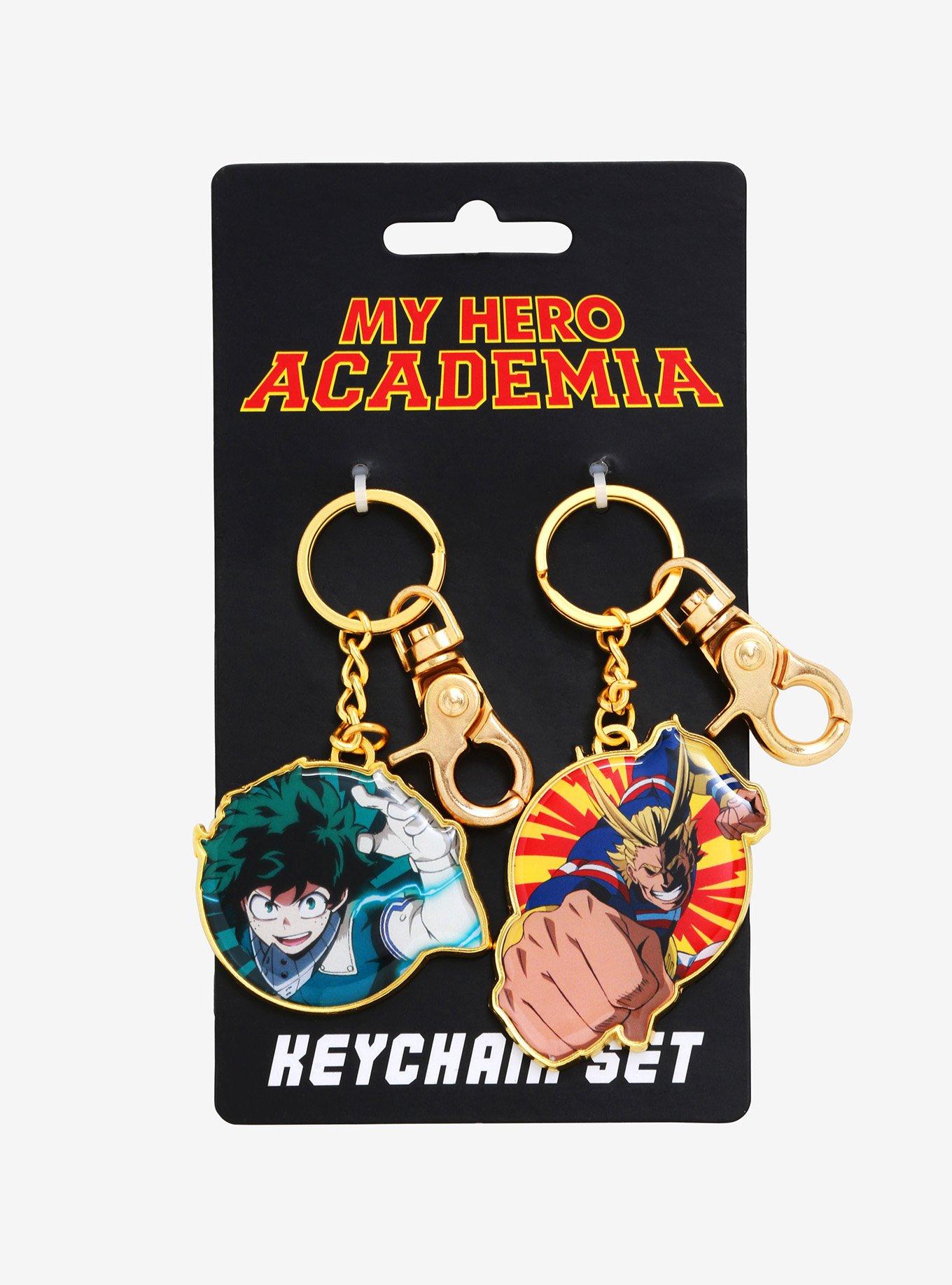 My Hero Academia Deku & All Might Keychain Set - BoxLunch Exclusive, , alternate