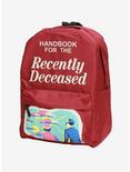 Beetlejuice Handbook For The Recently Deceased Backpack, , alternate