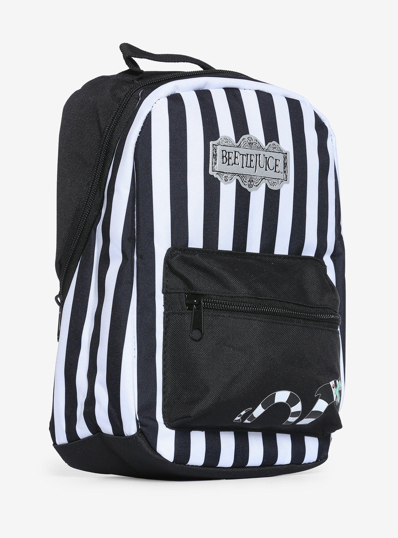 Beetlejuice Stripes Lunch Bag, , alternate